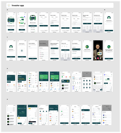 Investor app uiux