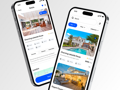 Real Estate Mobile App Design appdesign appinterface cleandesign home homebuying homerenting housingapp mobile app design mobiledesign nestfind property propertysearch real estate realestateapp realestatedesign realestateui rentingapp uidesign uiux uxdesign