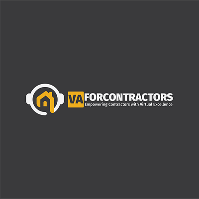 VA FORCONTRACTORS LOGO adobe illustrator adobe photoshop branding branding identity business owners contractors graphic design graphic designer logo design logo designer