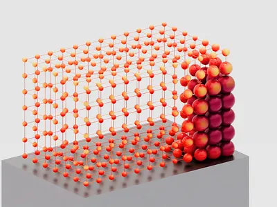 Proximity Nodes Based Animation 3d animation blender dribble dribbleshot graphic design motion graphics trending