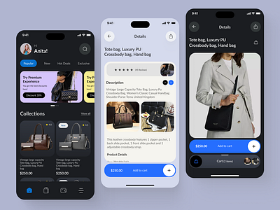 E-commerce - Mobile app design design ecommerce ecommerce app ecommerce store interface mobile app mobileapp mobileapp design product design store ui uidesign uiux uiux design ux ux design