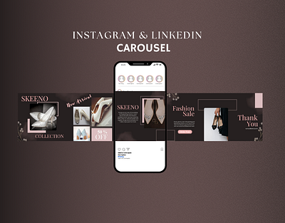 Instagram Carousel Design carousel heels carousel instagram carousel design instagram post social media post