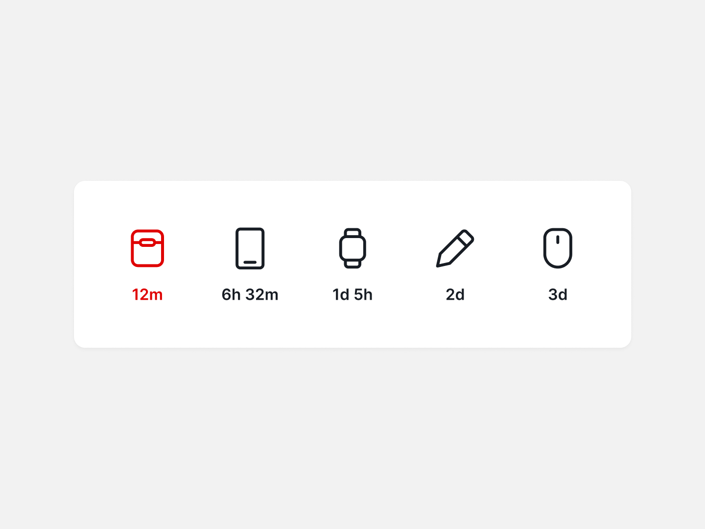 Simple battery life widget battery battery life clean devices icons line icons minimal simple widget
