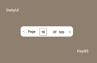 #Day085-Pagination #DailyUI Design 3d animation branding graphic design logo motion graphics ui