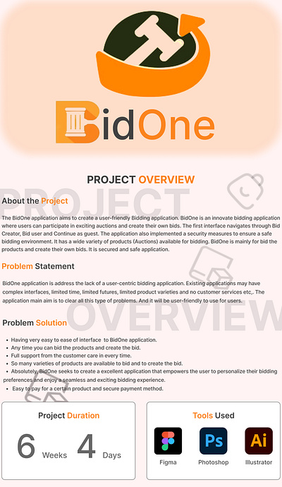 BidOne (Bidding Application) bid creator bidding app bidding application design bidding user design mobile app design product design typography ui user experience user interface user reasearch ux vector