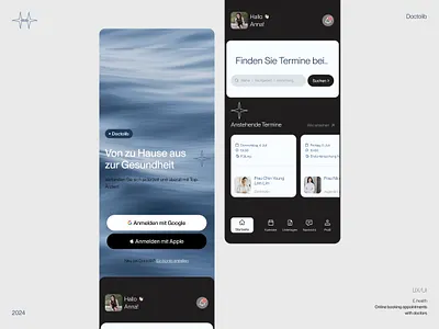 Doctolib Booking App app bookingapp branding concept design doctolib figma graphic design healthcare medicineapp mobiledesign productdesign redesign responsivedesign typography ui ux webdesign