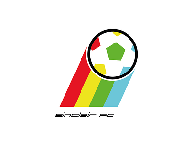 Sinclair FC 2.0 branding concept football football club football crest football logo illustrator logo sinclair sinclair computer sinclair fc sinclair research