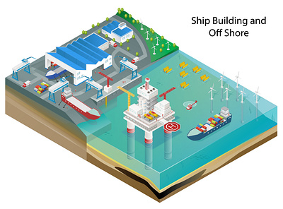 Isometric illustration for Altrad adobe illustrator brochure design illustration isometric print vector