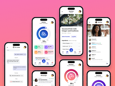 Case Study: Weight Loss App app design iphone mobile ui uiux design ux