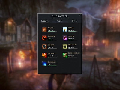 MMO UI Design - Omuni Online game mmo ui