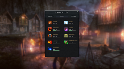 MMO UI Design - Omuni Online game mmo ui