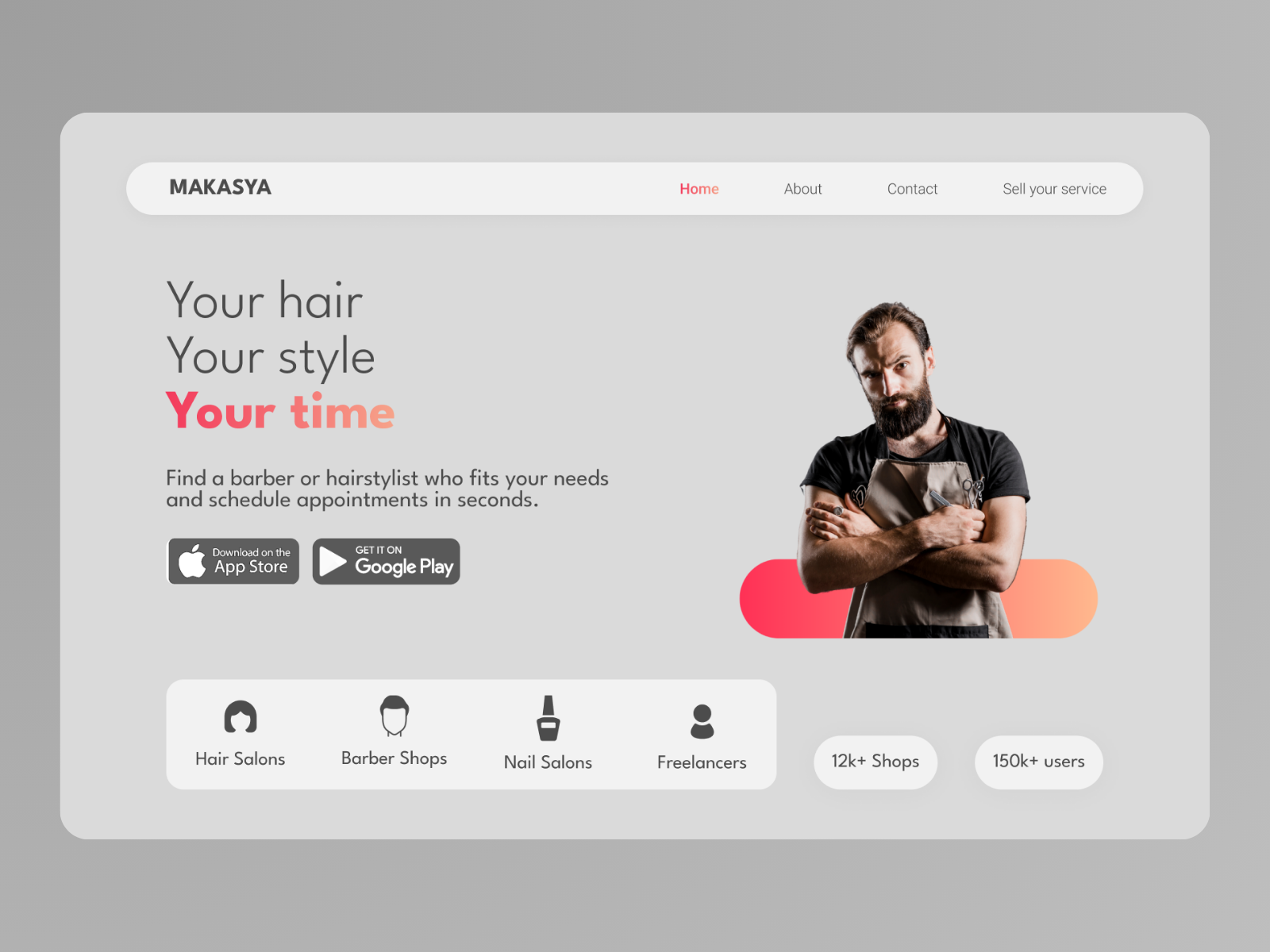 Futuristic Minimal Landing Page Design futuristic futuristic landing page landing page landing page design minimal minimal landing page