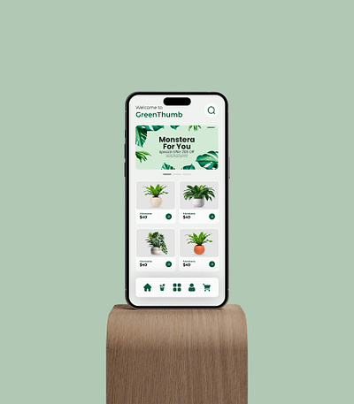 Plant shop app design app app design design plant ecommerce plant shop plant shop app plants ui web design website design