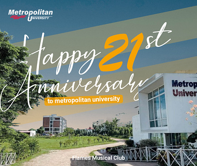 Anniversary Poster Design with photoshop branding graphic design ui