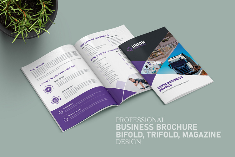 Brochure Design by Jonaid Visuals on Dribbble