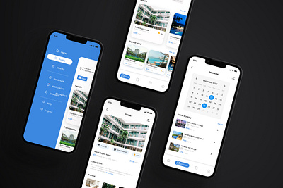 Hotel Booking Mobile App Design branding creative app design inspiration illustration ui app uidesign