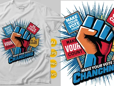 Political T shirt Design graphic design political t shirt