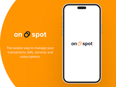 On Spot - Finance App app appdesign figma product ui uiux ux