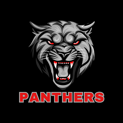 PANTHERS coreldraw design graphic design illustrator logo logo design photoshop professional