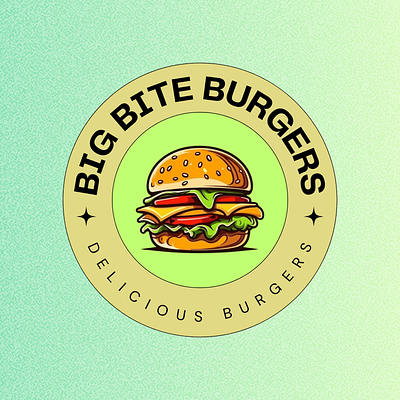 Big Bite Burgers Animated Logo animation branding design graphic design illustration logo motion graphics typography ui ux vector