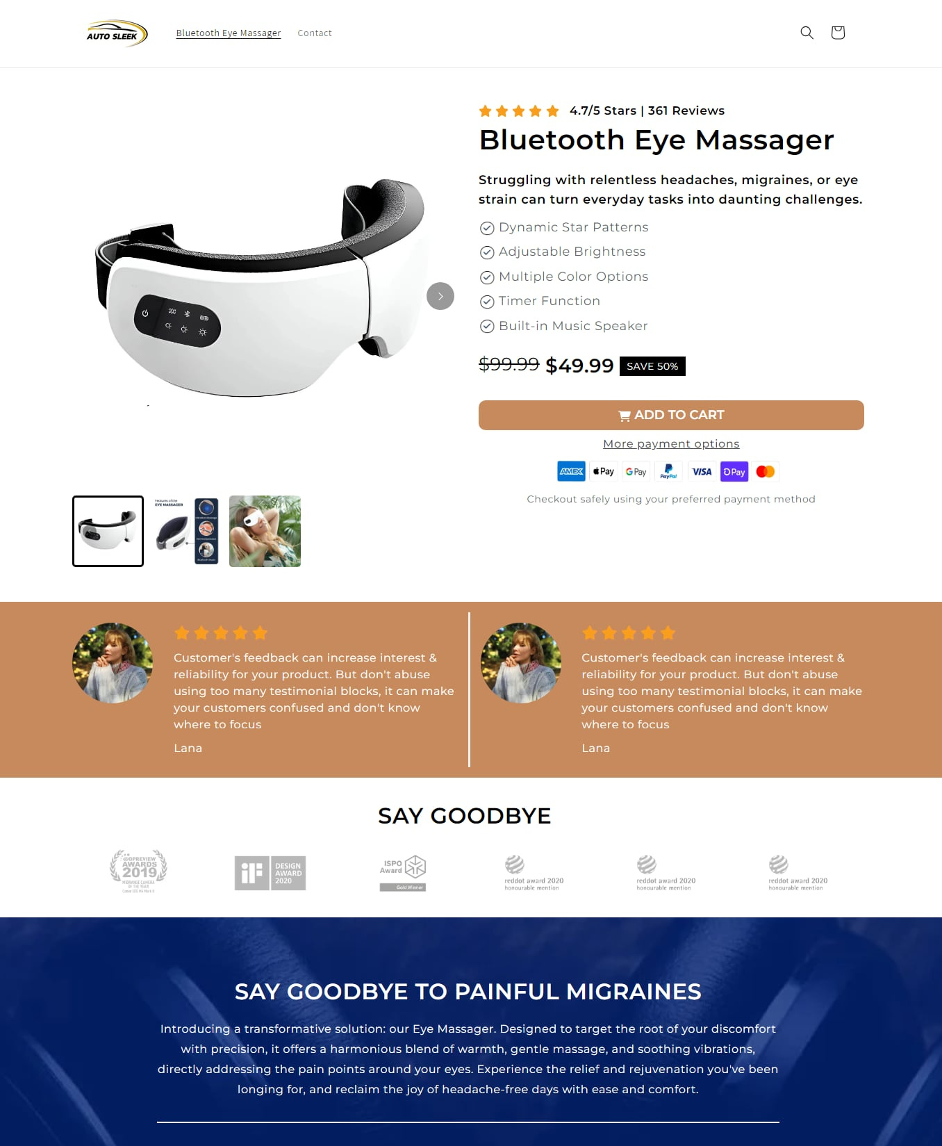 Shopify Website/Shopify Product Page abjahid dropshipping store ecommerce website gempages landing page one product page one product store pagefly product landing page redesign shopify responsive website shogun shopify shopify developer shopify expert shopify landing page shopify product page shopify store shopify website website design