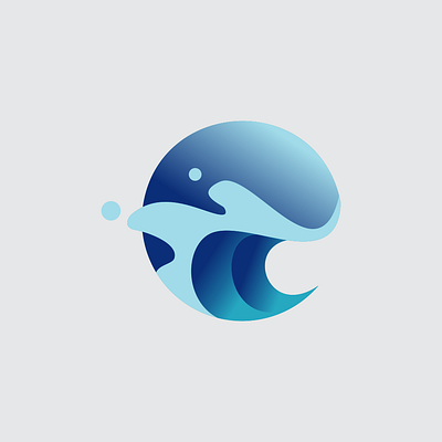 Logo Icon Wave 3d animation app branding design graphic design illustration logo logowave motion graphics typography ui ux vector wave