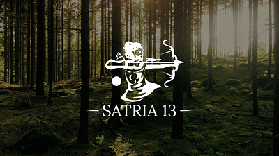 Satria 13 Logo Design branding design graphic design logo