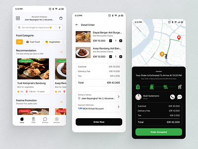 Food Delivery - Mobile App design food food delivery landingpage mobile app mobile app design mobile design mobile ui ui uidesign webdesign