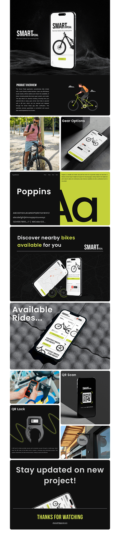 Smart Pedal rental bike smart bike