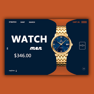 Creating a website to sell luxury watches branding design graphic design marketing social media post ui uiux watch web web design website
