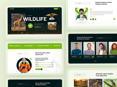 Ecology & Environmental Web Template 3d advisor animation branding business corporate design graphic design illustration logo motion graphics multipurpose technology ui