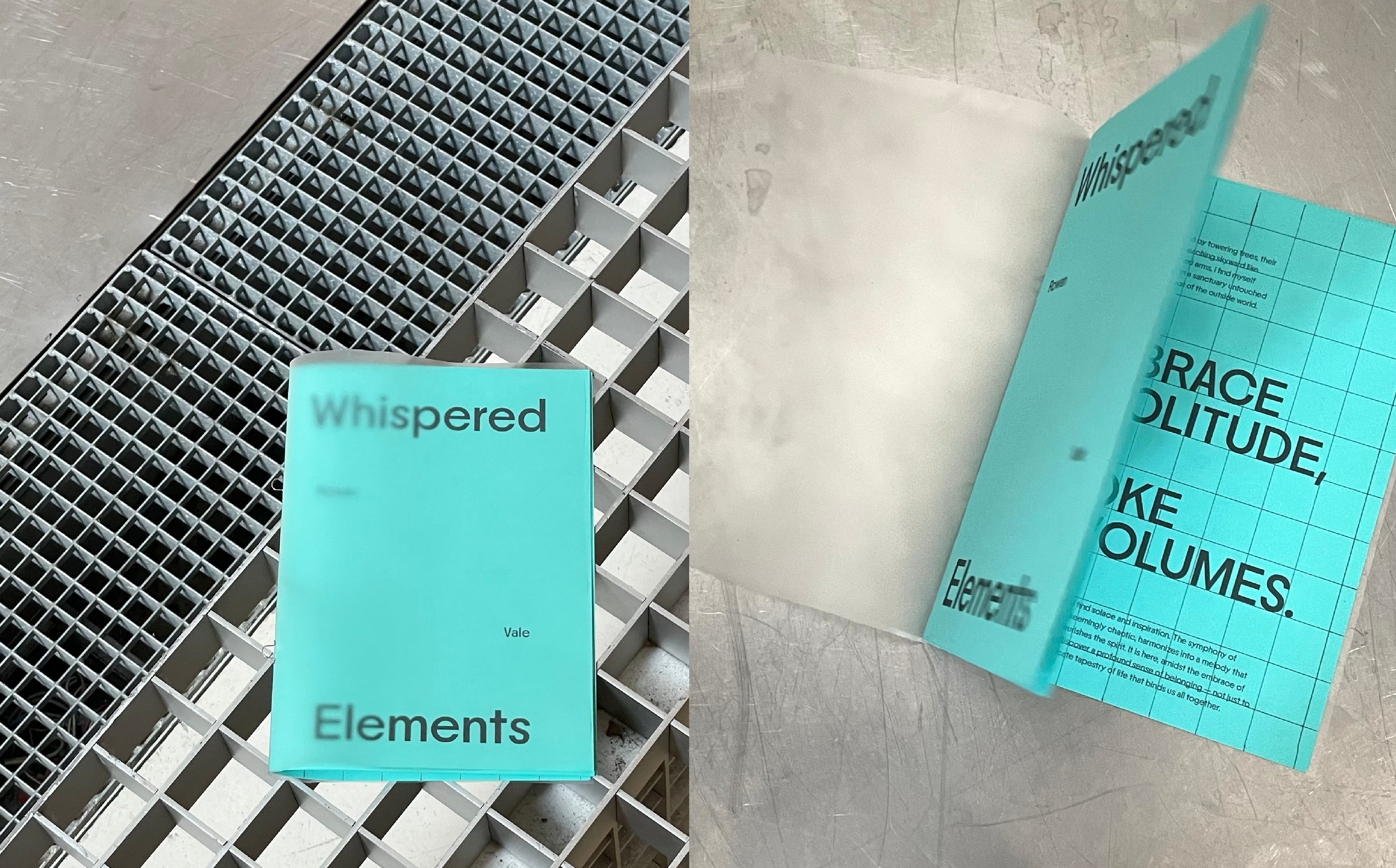 Whispered Elements art direction book book cover book design brand branding campaign cover design culture editorial editorial book editorial design exhibition graphic design print print design printing typography