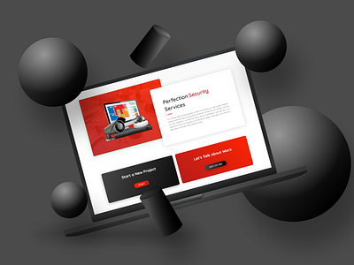 Security System WebSite security theme uiux ux web design wordpress wordpress site