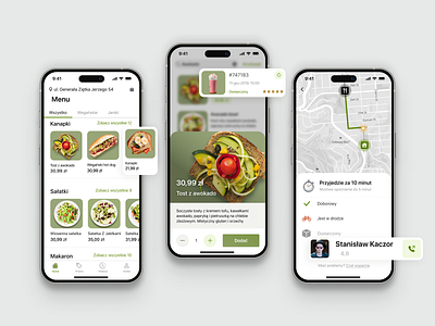 Food delivery application aplication app delivery food interface ios ui user flow ux