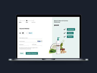 Payment Method UI Design graphic design ui ui ux design web design