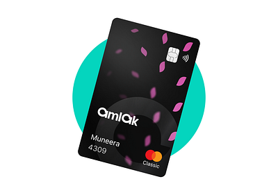 Amlak Credit Card 3d admin animation app branding credit card dashboard design graphic design graphics illustration illustrator iphone logo motion graphics photoshop sketch typography ui ux