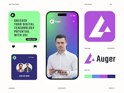 Tech logo & visual identity brand identity branding branding design logo logo design logos modern logo techlogo unique logo visual design visual identity