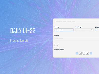 Daily UI-022-Search daily ui challenge dailyui search ui ui design