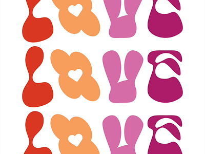 LOVE art graphic design love pride typography vector