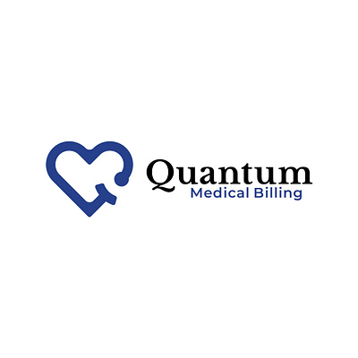 QUANTUM MEDICAL BILLING art graphic design healthcare logo logo design vector