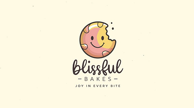 Logo Animation for Blissful Bakes. 2d animation aftereffects animatedlogo animation bakery logo branding design graphic design illustration logo ui vector