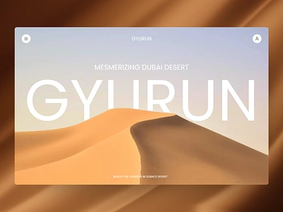 Gyurun - Travel Landing Page book booking clean destination landing landing page travel travel web travel website traveling ui ui design web web design website