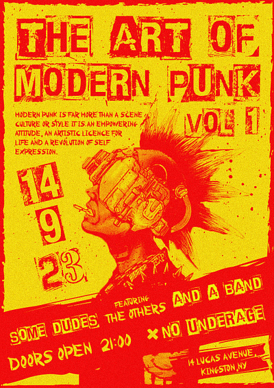 Random Punk Poster