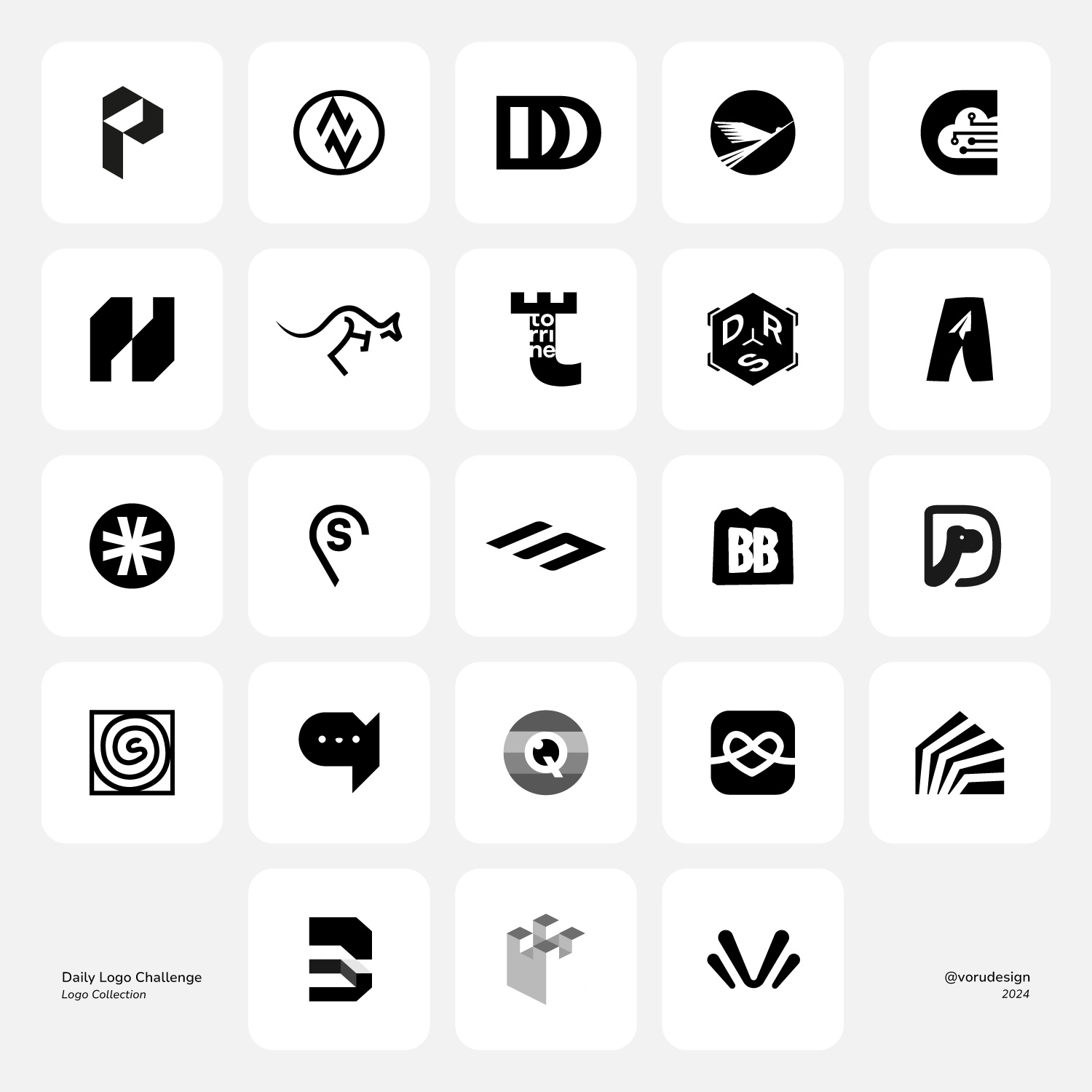 Logo Collection Vol. 02 brand brand design branding daily logo challenge logo collection logo design logo designer logofolio logotypes modern logos