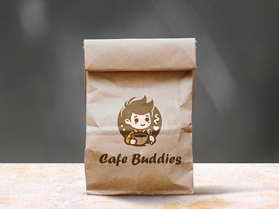 Cafe Buddies Branding art brand brand identity branding freelancer graphic design hireme illustrator logo design logo designer logo expert typography ui