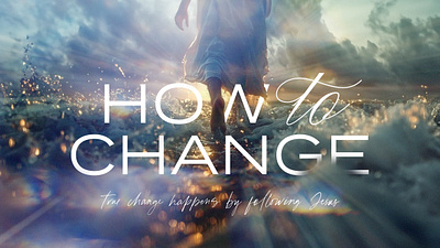 How to Change Sermon Series graphic design series sermon typopgraphy