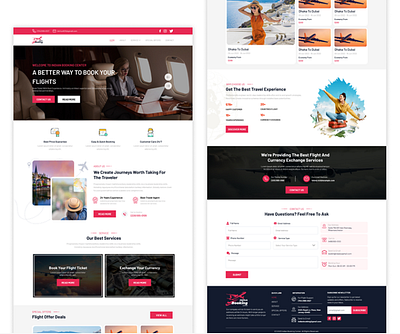 Flight Booking Platform branding graphic design logo ui