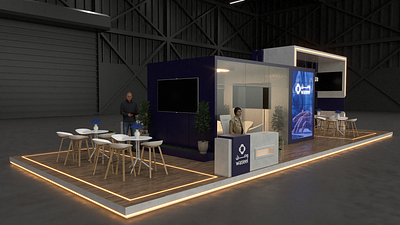 WASEEL Exhibition booth 3d booth branding design event exehibition exhibition expo exterior illustration ui السعوديه تصميم معارض