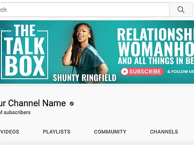 Professional Youtube Banner Design