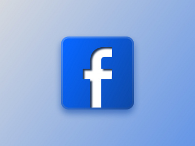 Custom Facebook Icon dailyui icon ui ui design uiux